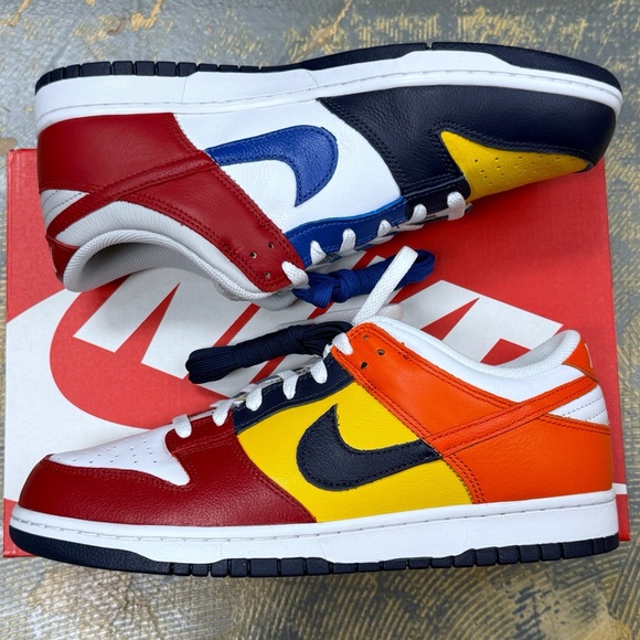 Nike Japan QS Retro 1B2051-400 11 What The Dunk Low Kentucky Michigan